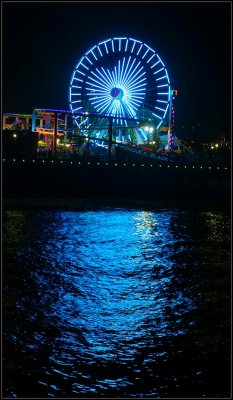 SANTA MONICA HEART NEON