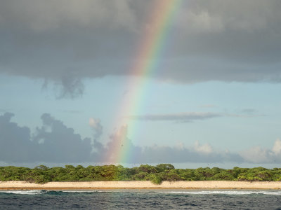 The end of the rainbow, close to our landing site (10/19/2018)