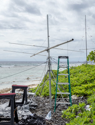 6 m antenna under construction (10/24/2018)