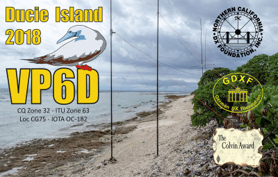 VP6D - Ducie Island 2018