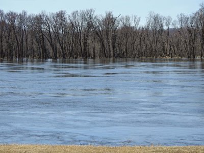 27 Mar Iowa side of a swollen river