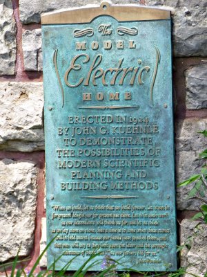 Model Electric Home Plaque