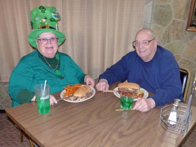 18 Mar St Paddy's dinner