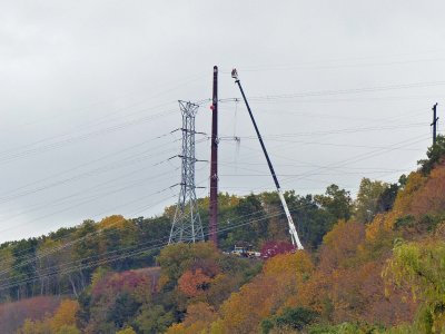 24 Oct Tower construction among Fall Color 