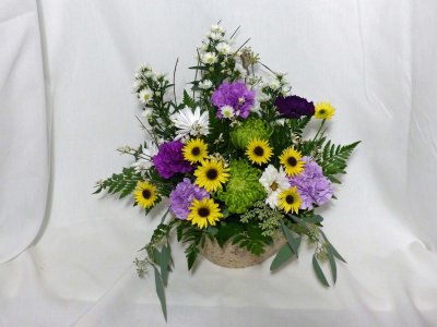 14 Oct This weeks flower arrangement