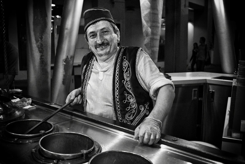 Turkish Ice Cream Vendor