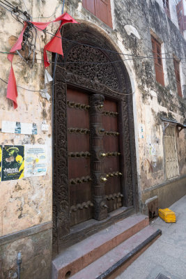 Indian Door in Stone Town