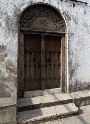 Indian Door in Stone Town