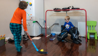 Might Have A Goalie In The Family