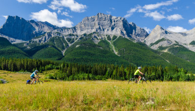 Biking in the Mountains