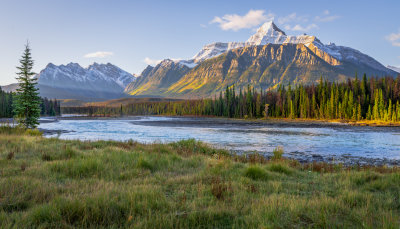 Sunrise on the Athabasca River