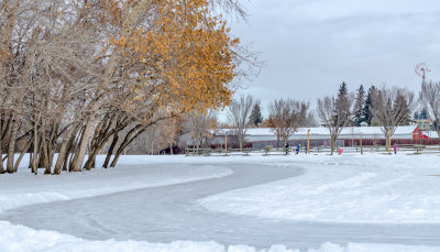 Skating at Legacy Park