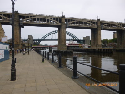 Stephenson's High Level Bridge in Newcastle