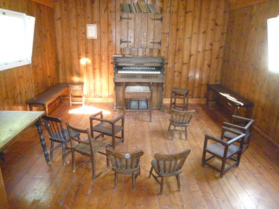 Meeting room within chapel