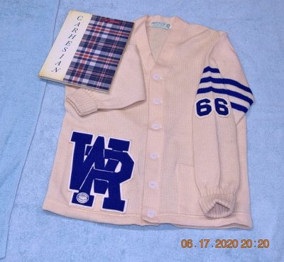 1966 Letter Sweater