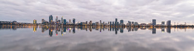 Perth and the Swan River at Sunrise, 11th April 2019