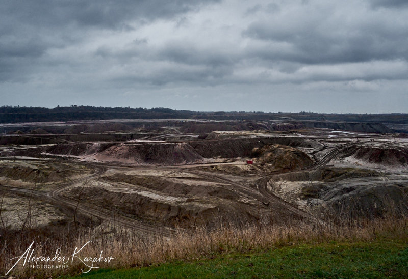Amber quarry.
