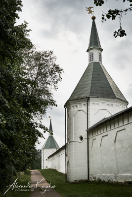 Iversky monastery (walls).