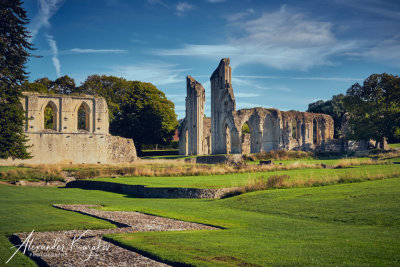 Glastonbury Abbey, 14th century