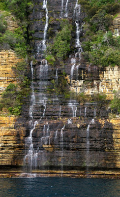 coastal waterfall