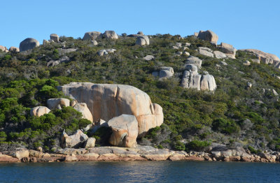 boulders by inlet