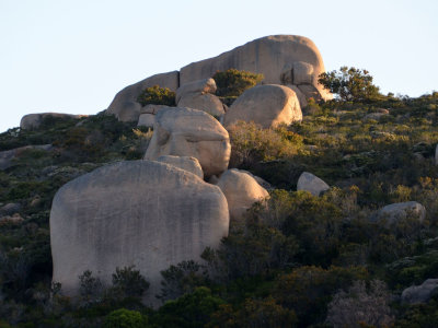 granite boulders