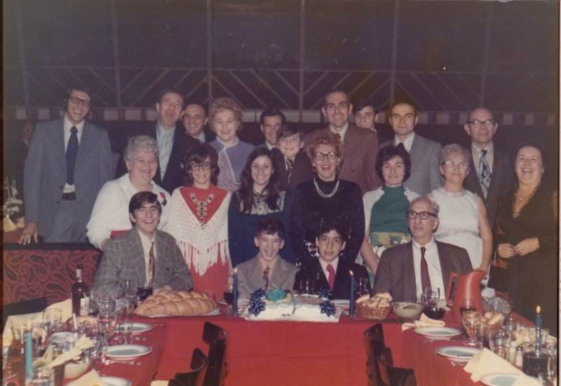Jacobsons and Wexlers at my Bar Mitzvah; 1972