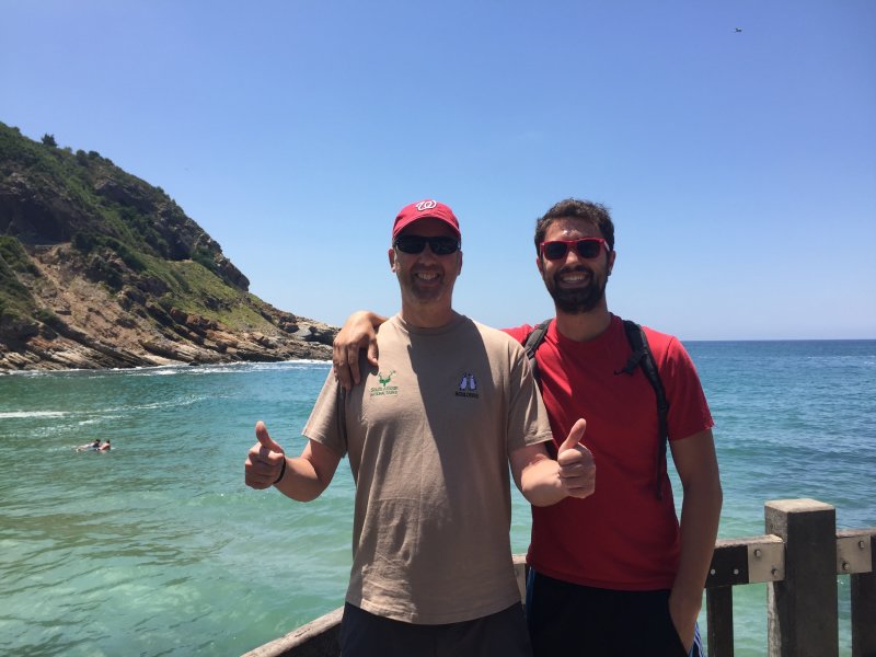 Me & Alex, Garden Route, South Africa; 2016
