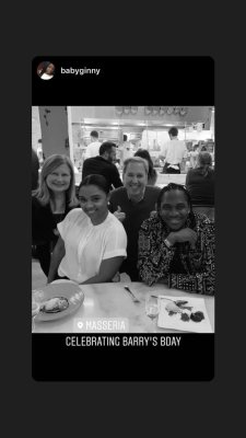 My birthday dinner with Terrence and Virginia; 2018