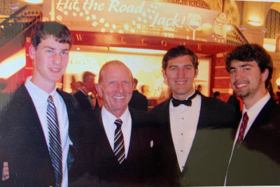 Georgetown Graduation, Connor, Pop Pop, Michael, Alex; 2009