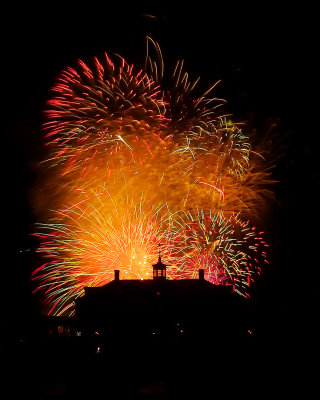 Fireworks at Mt Vernon, June, 2019