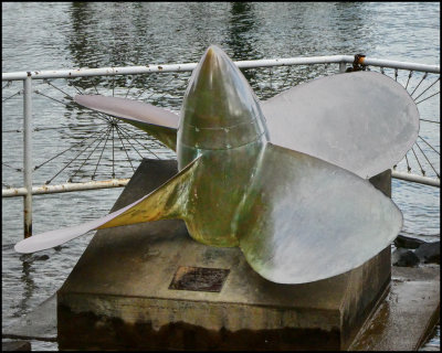 Submarine Screw (Propeller) from USS Pompon