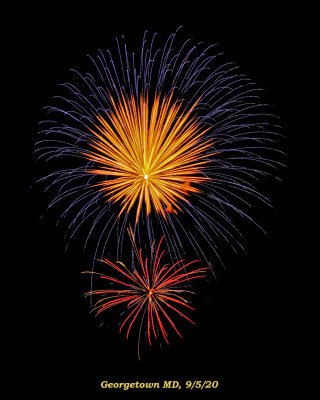 09/05/20 Fireworks, Georgetown, MD