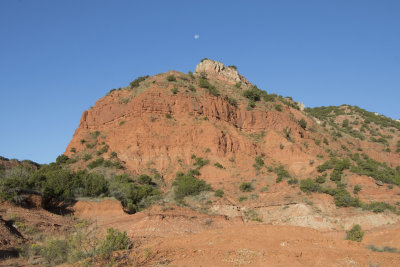 Caprock  Moon Set