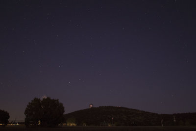 Early evening at McDonald Observatory