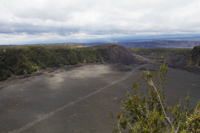 Kilauea Crater - see the people hiking down there?