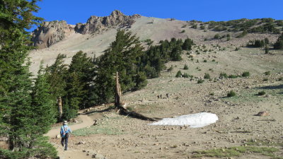 Lassen Peak Trail 4.9miRT 10457ft