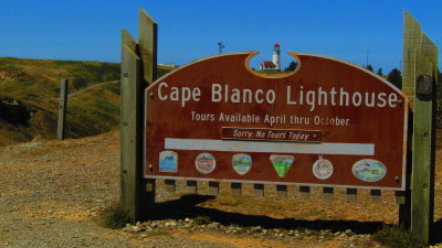 Cape Blanco Lighthouse, 
Port Orford