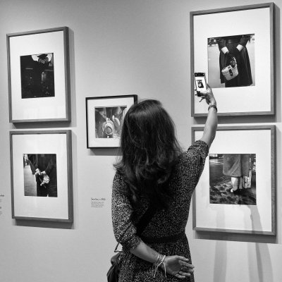 At the exhibition Vivian Maier