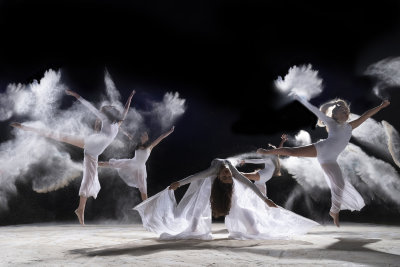 Flour and HotDance Dancers
