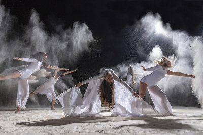 Flour and HotDance Dancers
