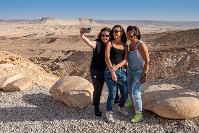 Selfie with Zin mountain in background