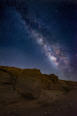 Milky Way at Ramon Valley