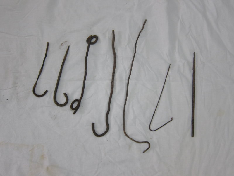 Ancestral Shrine Object: Dagara/Lobi Ancestral shaped Iron rod representing lightening rods