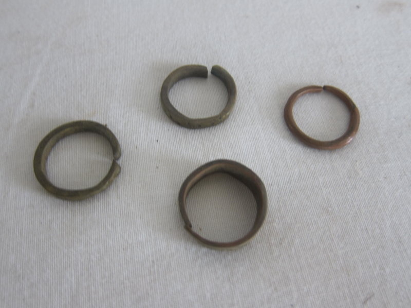 Porcupine Shrine (Tibr)  Shrine Objects; Metal coiled rings