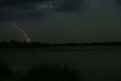 Zware omweersbui boven oelemars