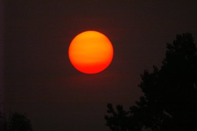 Zon opgang 06.15 .julli 2006 - Sun rise