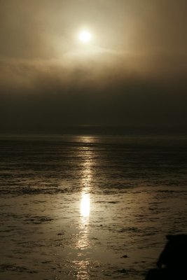Zon's opgang boven de waddenzee - Sun rise