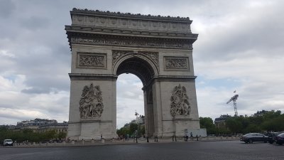 Parijs - Arc de Triomphe -  Frankrijk 