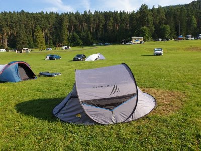 Camping in Slovensky raj NP - Slowakije